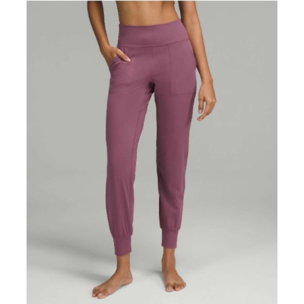 EUC Lululemon Align High-Rise Jogger Vintage Plum 8